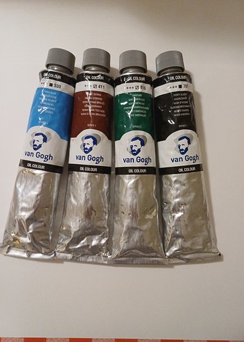  Van Gogh yağlı boya 200 ml 8 renk set
