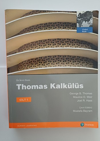 Thomas Kalkülüs Cilt 1 ve 2 Mühendislik Matematik - Görsel 2