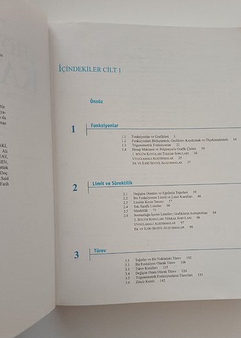 Thomas Kalkülüs Cilt 1 ve 2 Mühendislik Matematik - Görsel 3
