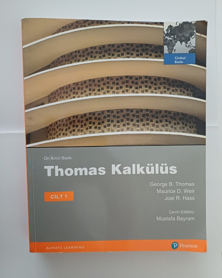 Thomas Kalkülüs Cilt 1 ve 2 Mühendislik Matematik - Görsel 2