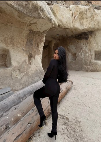 Siyah Scba Uzun Kollu Kadın Tulum - Görsel 4