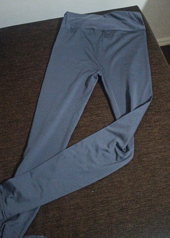 Gri Nike Spor Tayt - Görsel 2