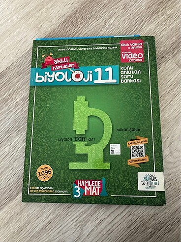 tamimat yayınları 11. sınıf ayt biyoloji konu anlatımlı soru ban