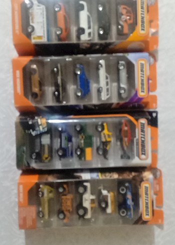 Renkli 1:64 metal Oyuncak Arabalar - Görsel 6