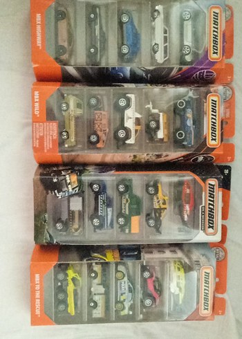 Matchbox Çoklu Oyuncak Araba Seti - Görsel 2