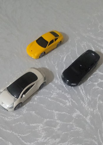 Çok Renkli Mini Oyuncak Arabalar Seti 1:64 metal - Görsel 11