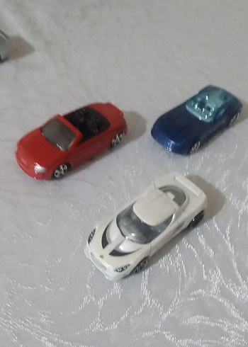 Çok Renkli Mini Oyuncak Arabalar Seti 1:64 metal - Görsel 10