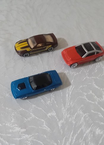 Çok Renkli Mini Oyuncak Arabalar Seti 1:64 metal - Görsel 12