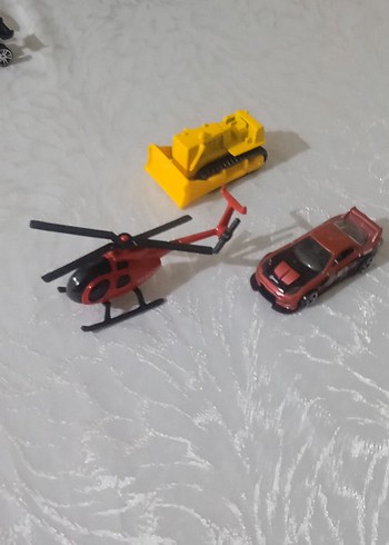 Çok Renkli Mini Oyuncak Arabalar Seti 1:64 metal - Görsel 17