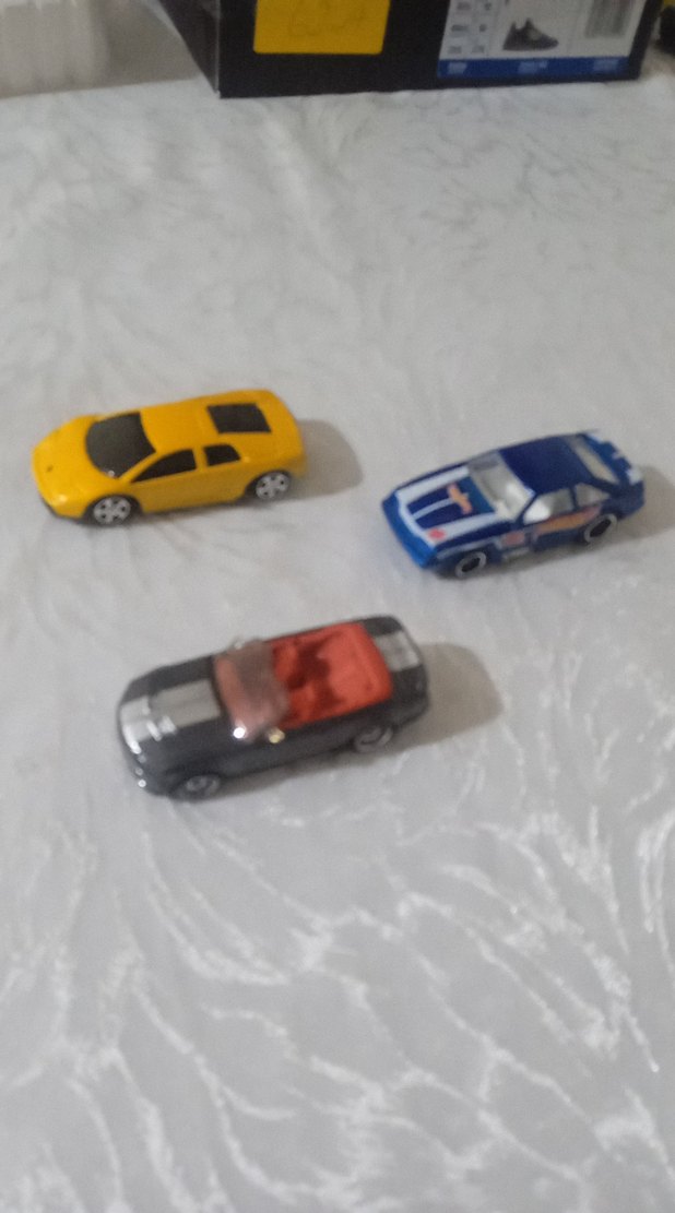 Çok Renkli Mini Oyuncak Arabalar Seti 1:64 metal - Görsel 3