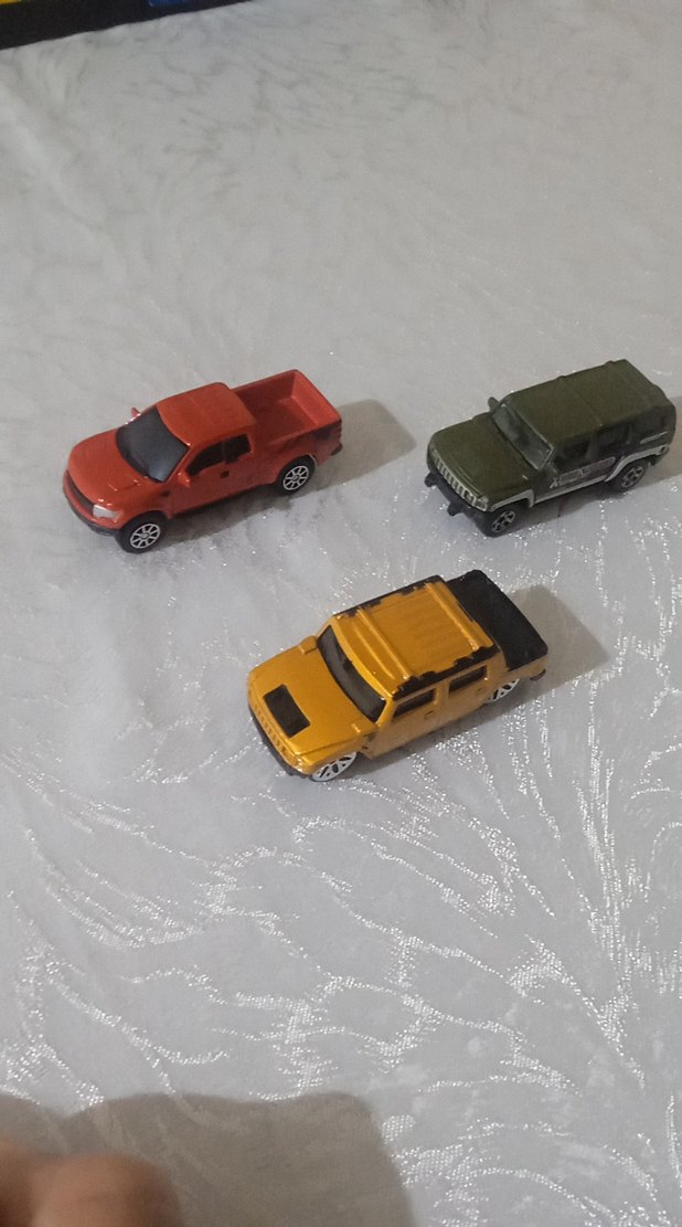 Çok Renkli Mini Oyuncak Arabalar Seti 1:64 metal - Görsel 4