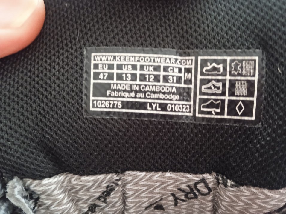 Keen marka su geçirmez ayakkabi - Görsel 3