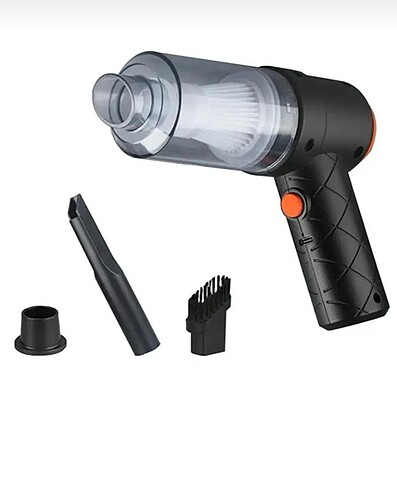 Çift Fonksiyonlu Araç içi ve Ev kullanımına uygun şarjlı El Süpü - Görsel 2