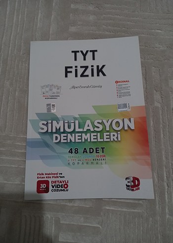 TYT Fizik Simülasyon Denemeleri 48 Adet