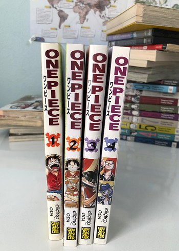 One Piece Manga Cilt 1-4 Set