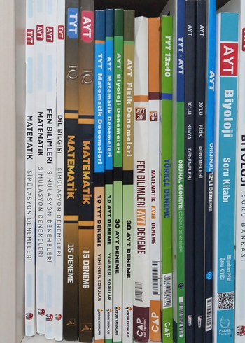 YKS, TYT ve AYT Sınav Hazırlık Kitapları Seti
