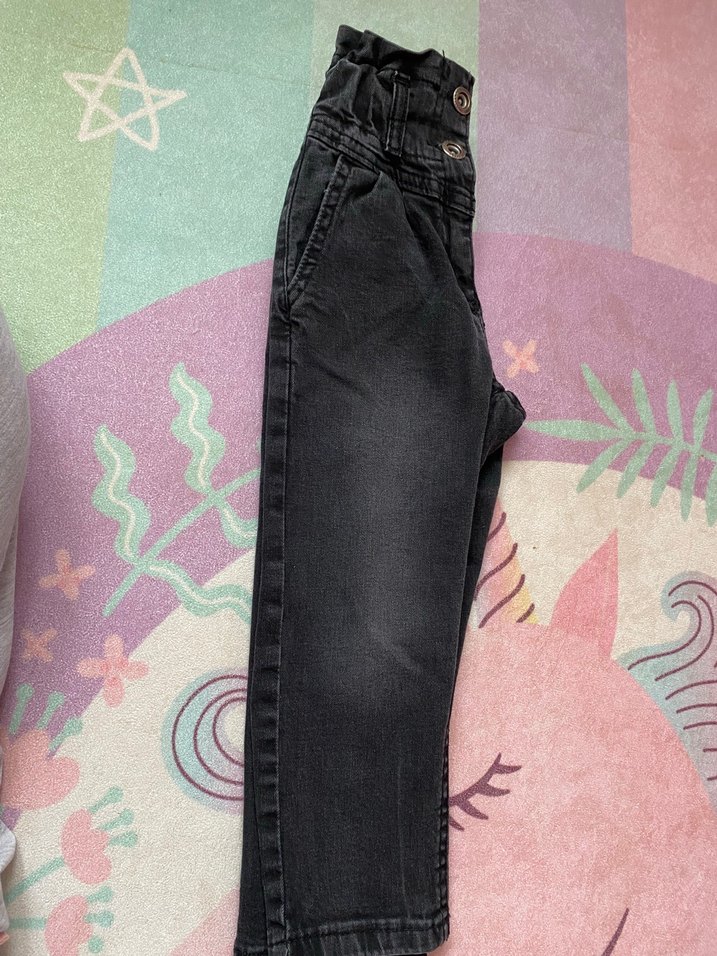 Kız çocuk havuç model pantolon - Görsel 3