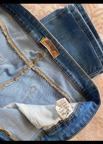 Kadın Mavi Normal Bel Kot Pantolon - Görsel 3