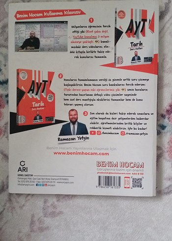 AYT Tarih Ders Notları Ramazan Yetgin