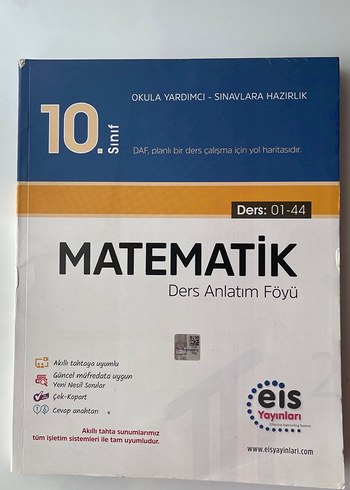 10. sınıf matematik ders anlatım föyü