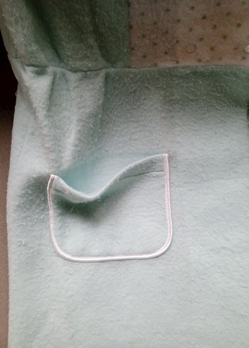 Uzun Kol Beyaz Vintage Kadın Sabahlık - Görsel 11