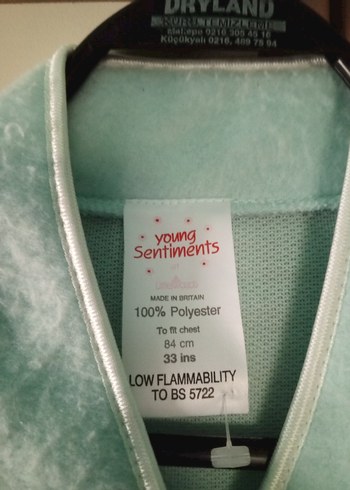 Uzun Kol Beyaz Vintage Kadın Sabahlık - Görsel 3