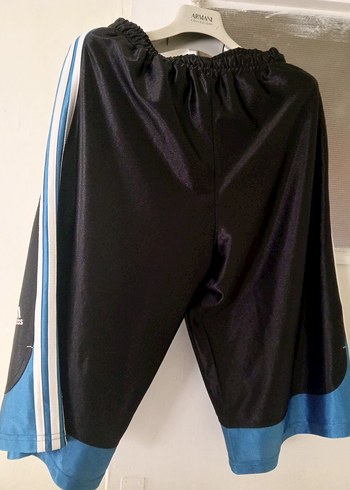 Erkek Mavi Adidas Street Wear Şort - Görsel 4