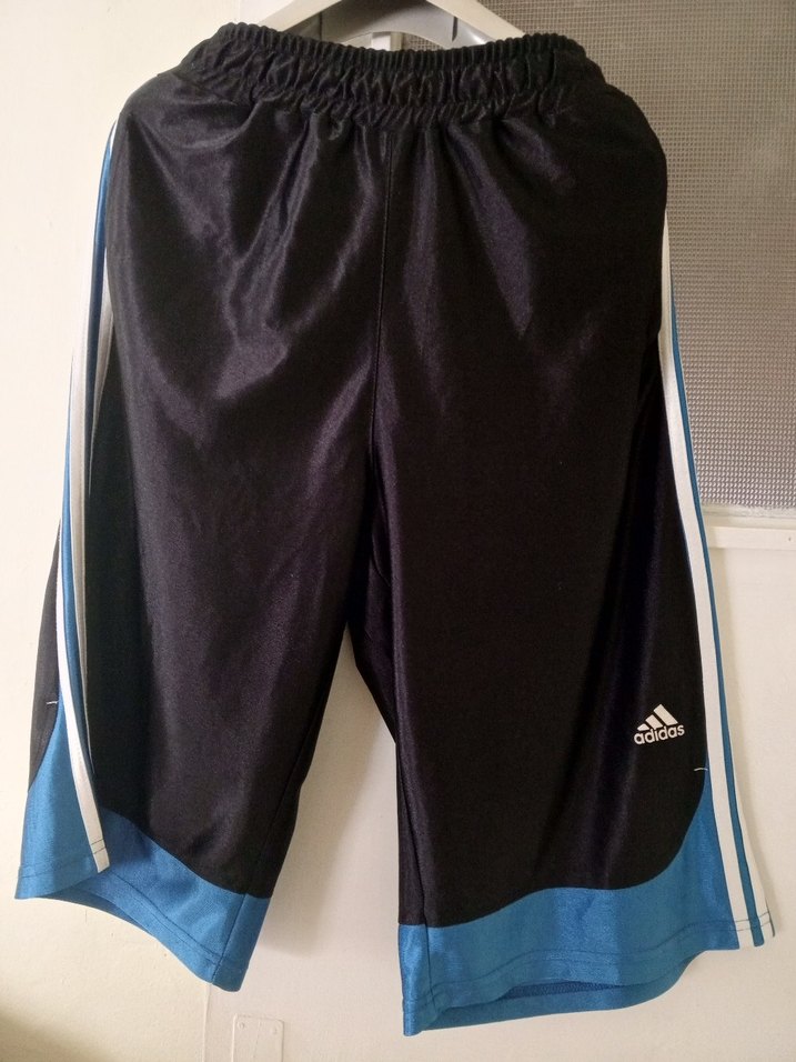 Erkek Mavi Adidas Street Wear Şort - Görsel 2