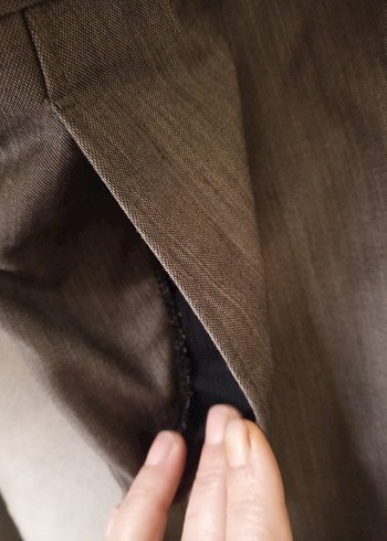 Bej Keten Kumaşlı Kemerli Erkek Pantolon - Görsel 9