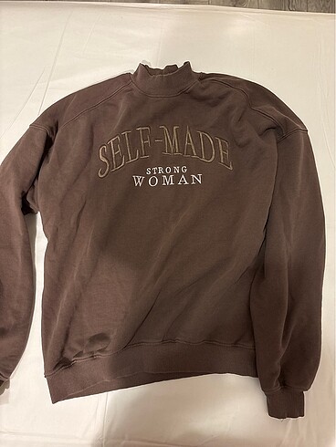 ADDAX KAHVERENGİ SWEAT