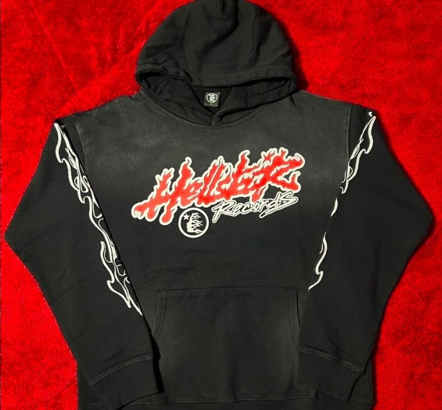 Hellstar Hoodie Black-Red - Görsel 2