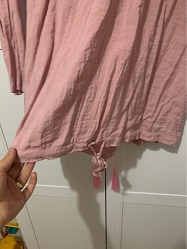 xl Beden Pembe tunik