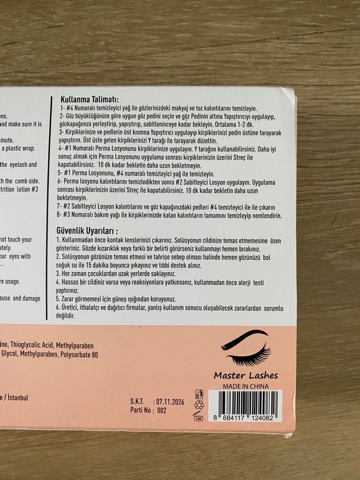 Kirpik lifting seti ve aksesuarları - Görsel 4