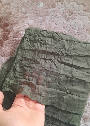 pamuk crash şal - Görsel 2