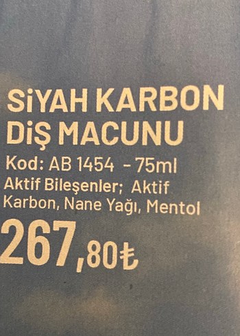 Homm Siyah Karbonlu Diş Macunu - Görsel 2