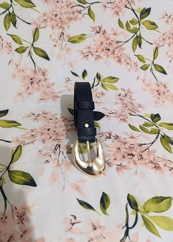 Siyah Deri Kadın Kemer - Görsel 2