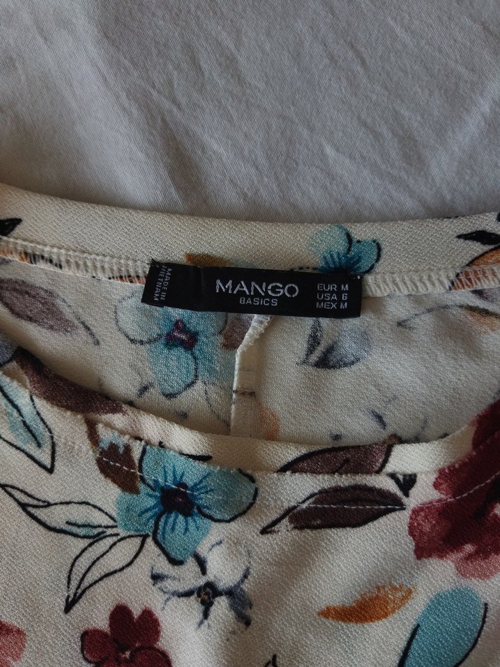 Çiçek Desenli Bohem Mini Elbise - Görsel 3