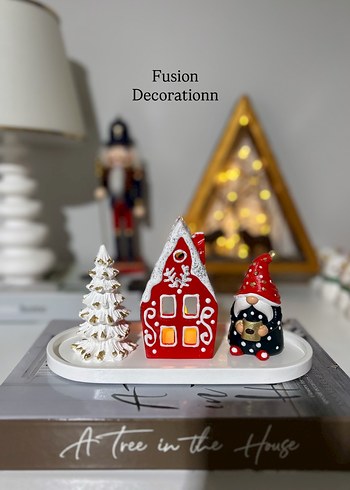 Yılbaşı temalı dekoratif set