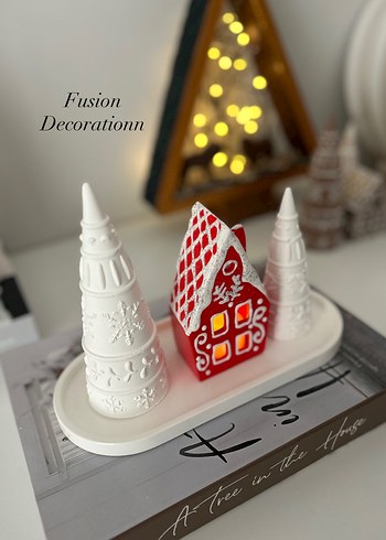  Beden Yılbaşı Dekoratif Mumluk Seti
