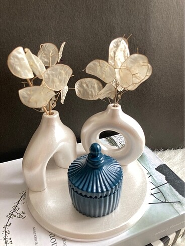 Beden İnci sedefli bohem set