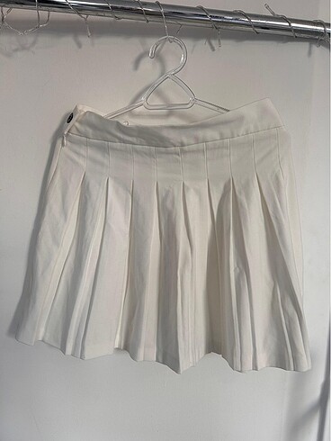 Bershka Bershka Beyaz Mini Etek