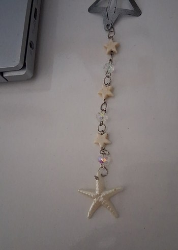 Beyaz Deniz Yıldızlı Toka