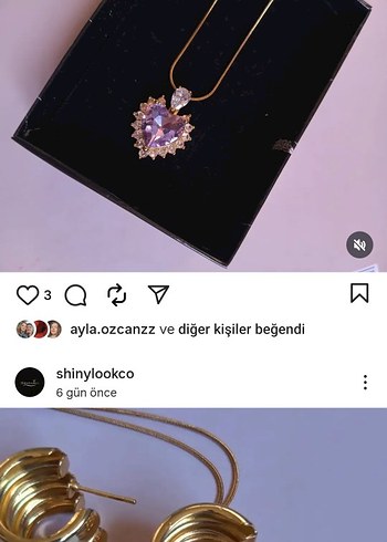 Vintage Mini Altın Zincir Detaylı Kolye