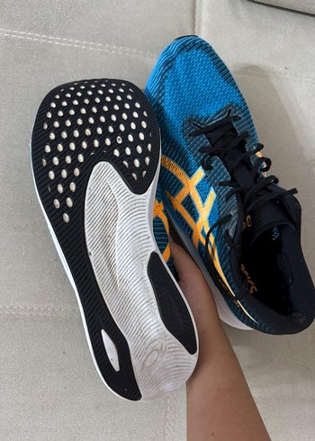 tek ebat Beden Erkek Mavi Spor Ayakkabı Velcro Bantlı