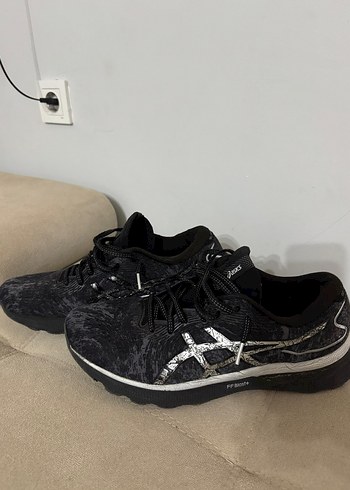 Erkek Siyah Gri Asics nimbus 25 Koşu Ayakkabısı.46 numara