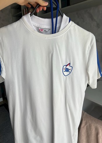 Zara Sporcu Sikligi Beyaz Jtk Tisort