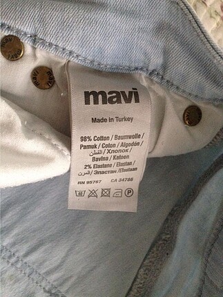 Mavi Dar pantolonl