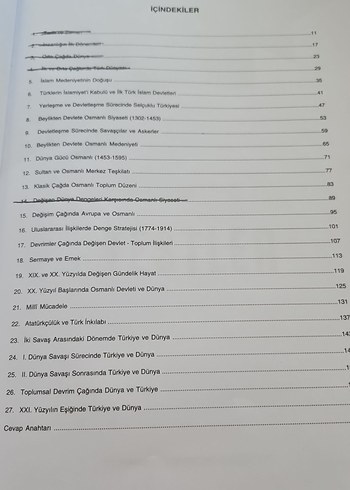 3 Adım AYT Tarih Hazırlık Kitabı