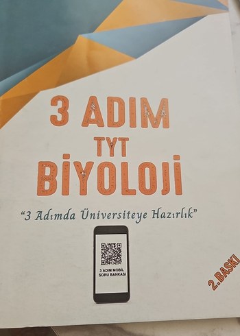 3 Adım TYT Biyoloji Sınav Hazırlık Kitabı