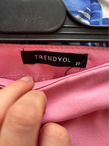32 Beden pembe Renk TRENDYOL pembe etek